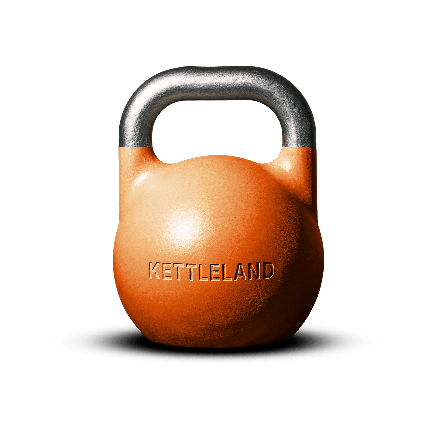 Kettlebell de Competición Profesional Kettleland – Acero Sólido – Peso 28 kg Kettleland - Material Oficial Mundiales IKMF - Kettleland Mallorca