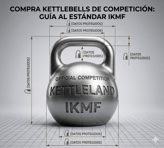 Comprar Kettlebell de Competición: Estándar IKMF x Kettleland - Kettleland