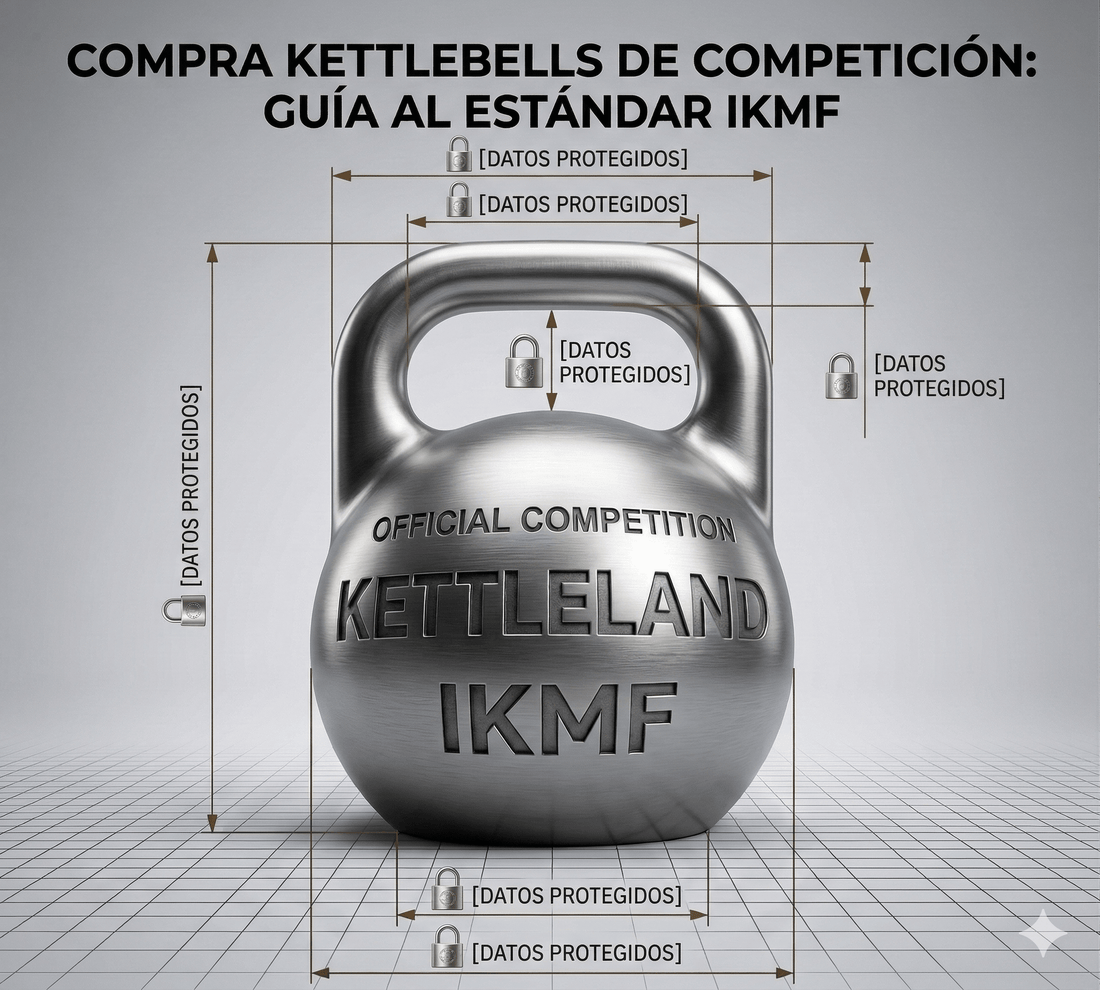 Comprar Kettlebell de Competición: Estándar IKMF x Kettleland - Kettleland
