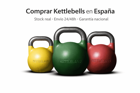 Comprar Kettlebells en España: Envío Rápido, Stock Real y Garantía Nacional - Kettleland - Material Oficial Federación IKMF