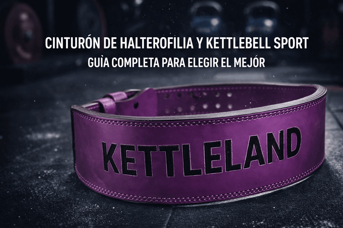 Diferencias entre cinturón de halterofilia y kettlebell sport | Kettleland - Kettleland - Material Oficial Federación IKMF