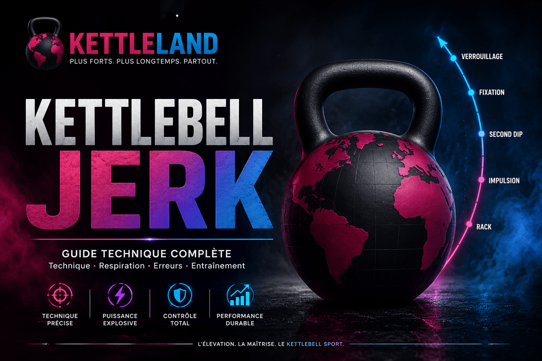 Kettlebell Jerk: guía definitiva de técnica, respiración, errores y entrenamiento - Kettleland - Material Oficial Federación IKMF