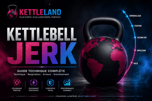 Kettlebell Jerk: guía definitiva de técnica, respiración, errores y entrenamiento - Kettleland - Material Oficial Federación IKMF