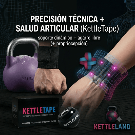 Prevención de Lesiones en Kettlebells: Túnel Carpiano y Codo - Kettleland - Material Oficial Federación IKMF