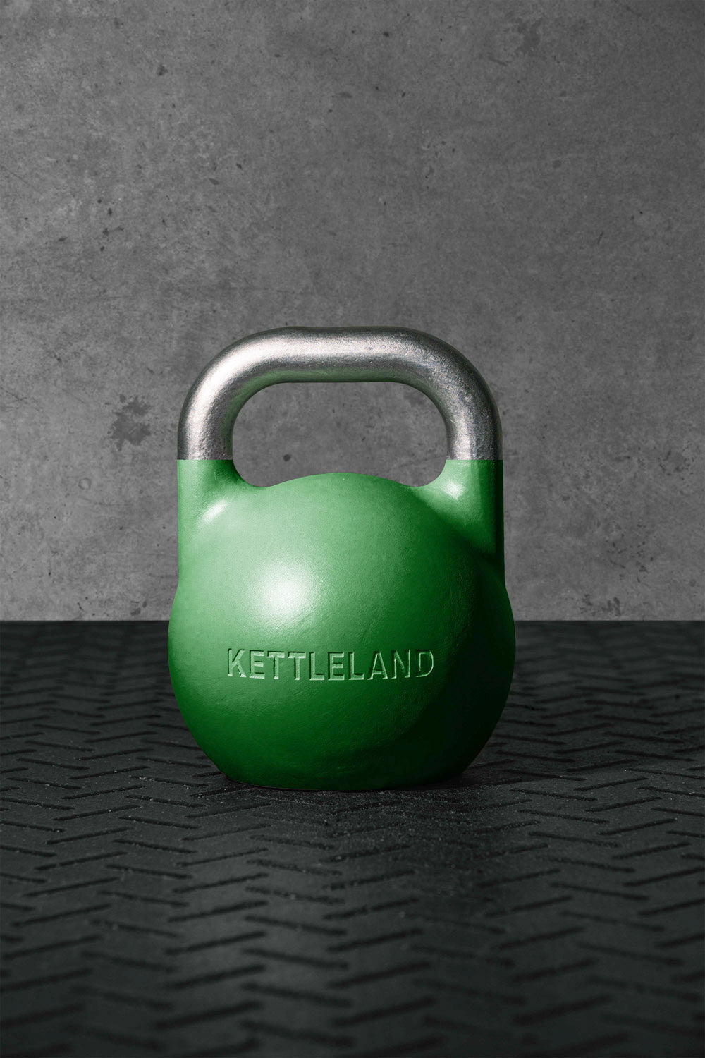 Kettlebell de Competición Profesional Kettleland – Acero Sólido – Peso 24 kg Kettleland - Material Oficial Mundiales IKMF - Kettleland Mallorca