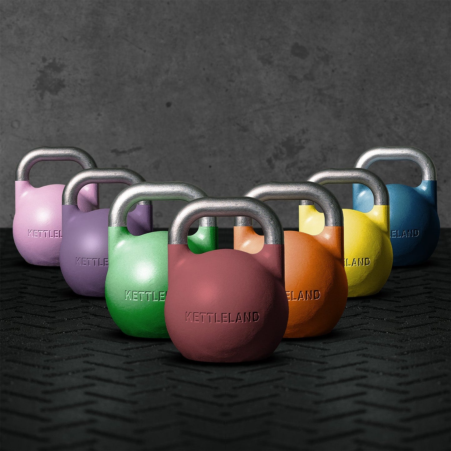 Pack completo Kettlebells Kettleland Kettleland - Material Oficial Mundiales IKMF - Kettleland Mallorca